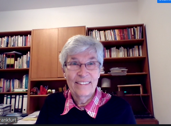 Zoom-Screenshot Antje Rogat